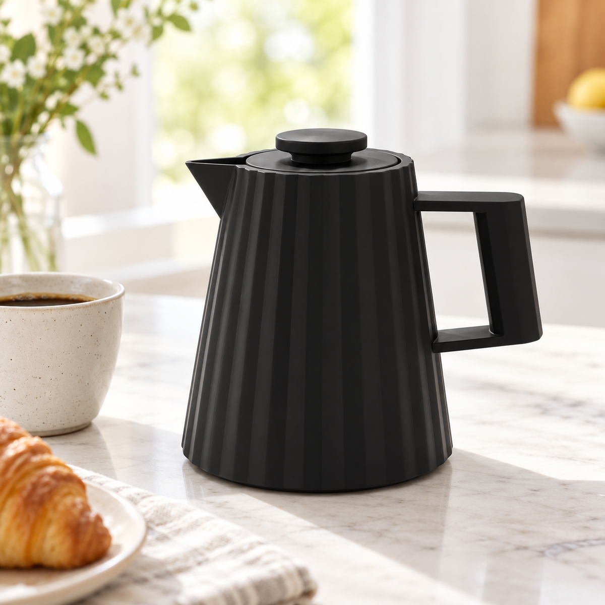 Danny Home Fluted Serving Jug - 1 Litre