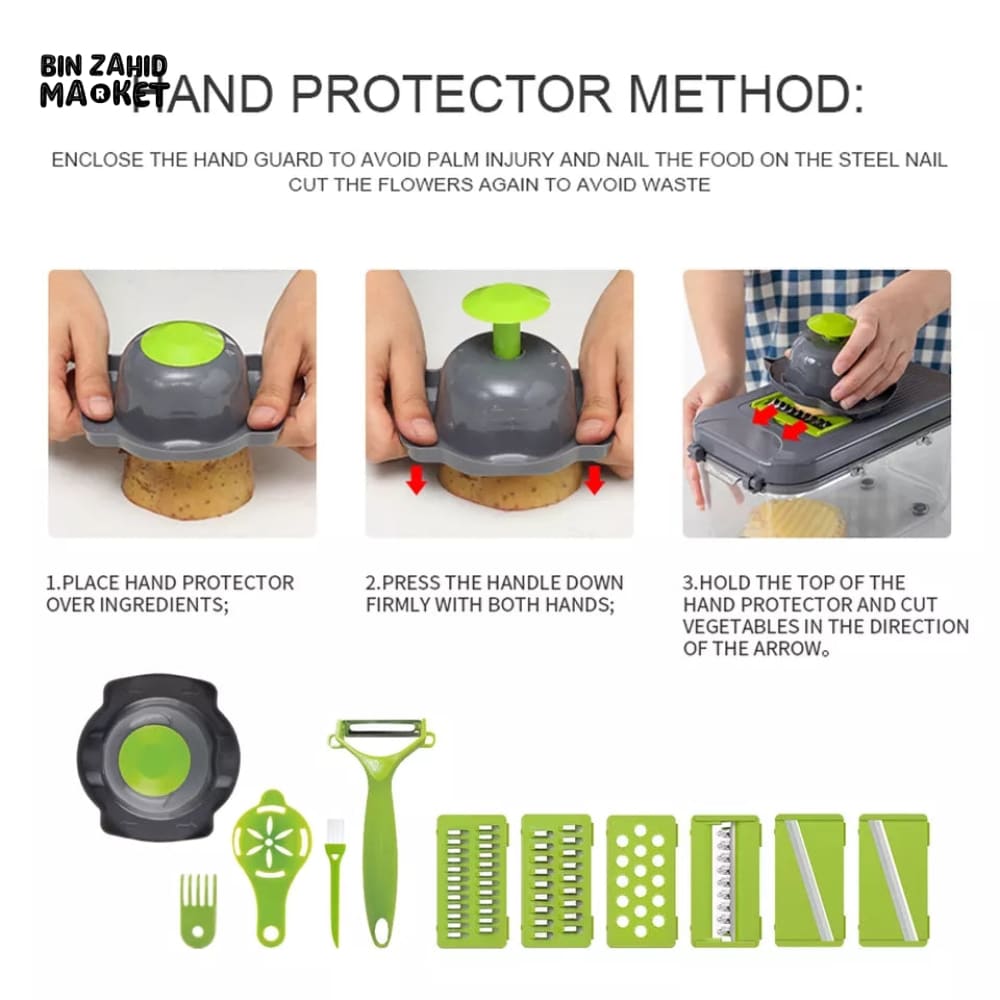 22IN1 MUTIFUNCTIONAL VEGETABLE CUTTER