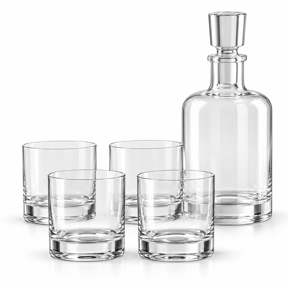 Danny Home 5 Piece Decanter & Glass Set - 1000 ml