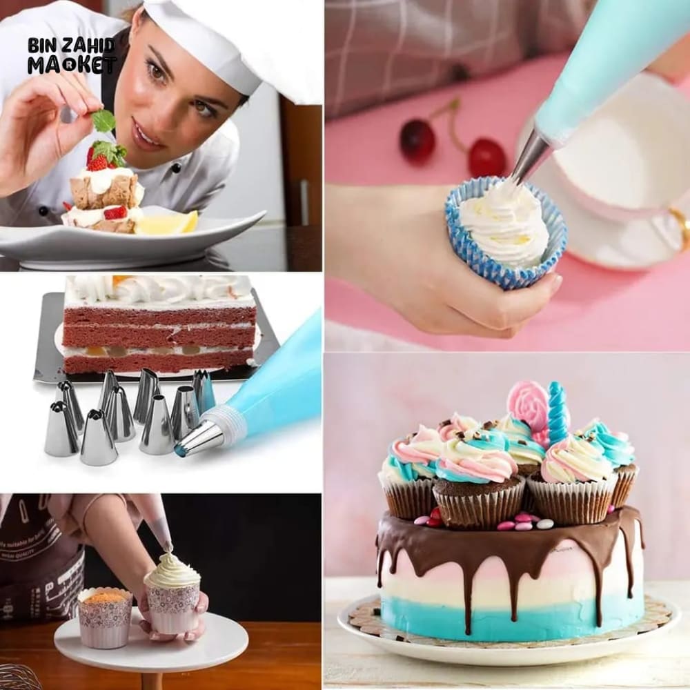 24 PIECES CAKE DECORATORS SET
