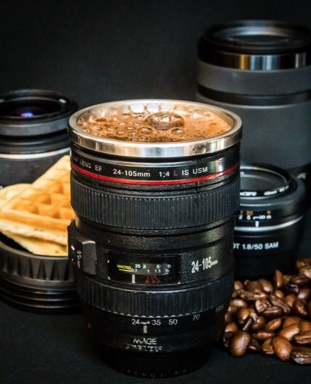 CAMERA LENS COFFEE MUG