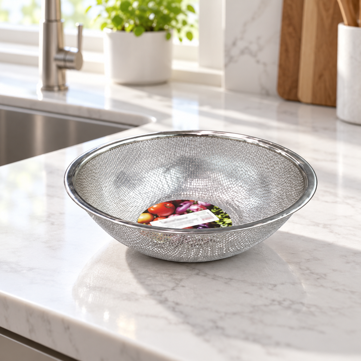 Danny Home Mesh Strainer Bowl - 26.3cm