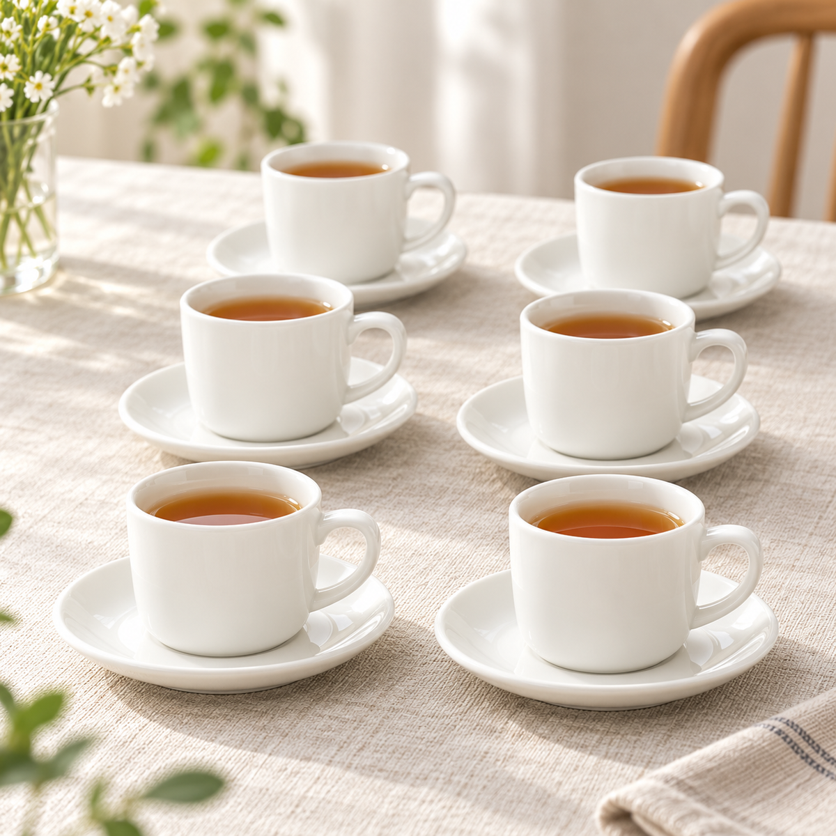 Danny Home 6 Piece Cup & Saucer Set