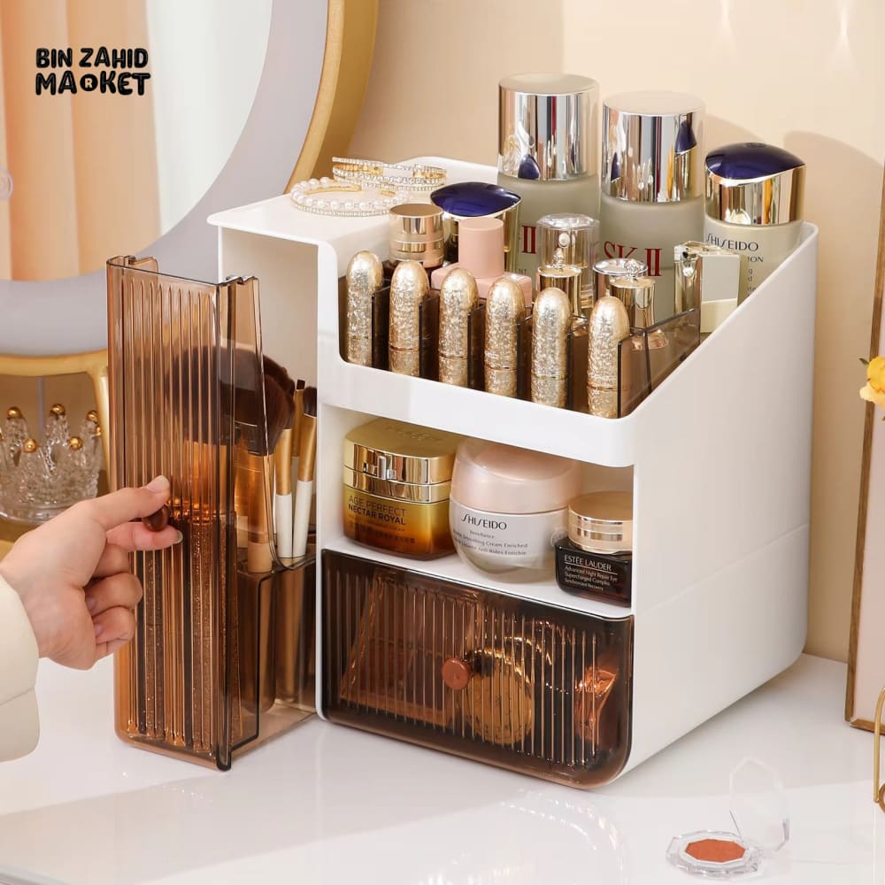 LUXORMOVE CRYSTAL CLEAR COSMETIC & MAKEUP ORGANIZER