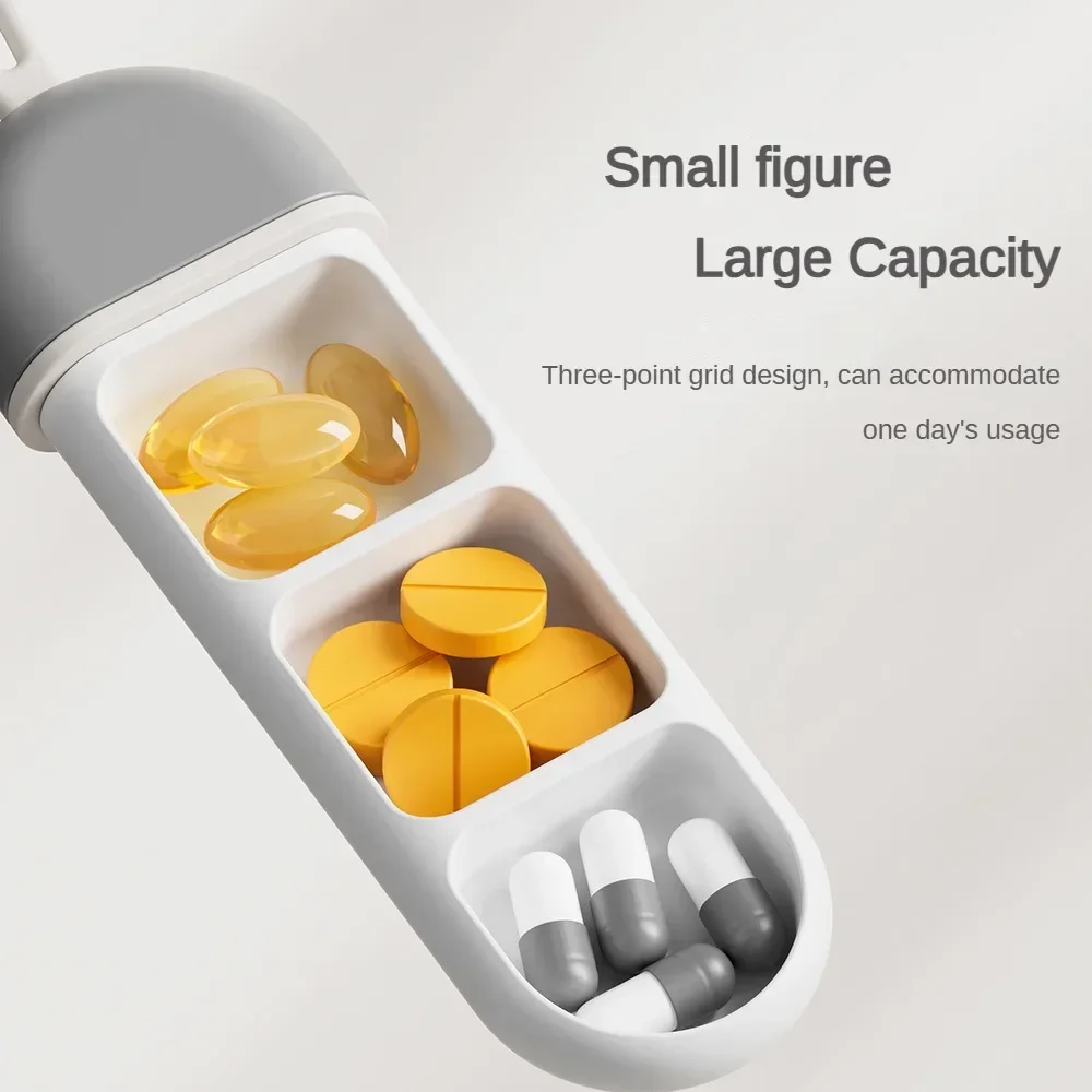 PORTABLE PILL ORGANIZER TRAVEL MEDICINE BOX