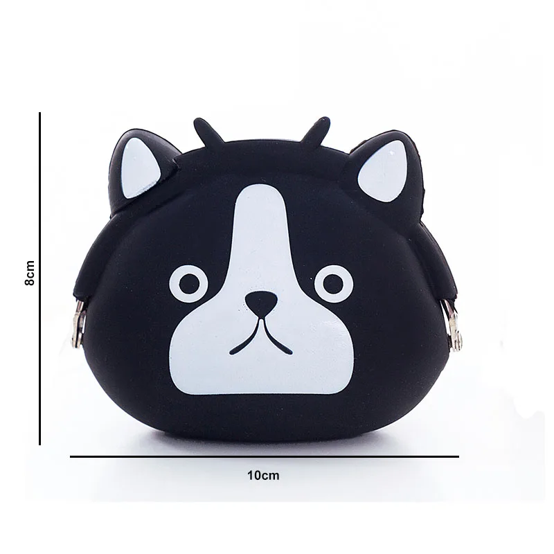 FASHION COIN PURSE CUTE MINI CARTOON SILICONE CLUTCH BAG