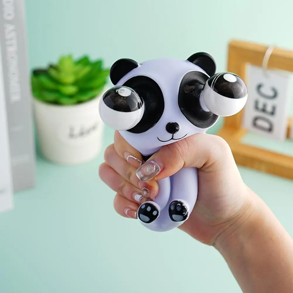 BIG EYES PANDA STRESS RELIEF SQUEEZE TOY SLOW REBOUND