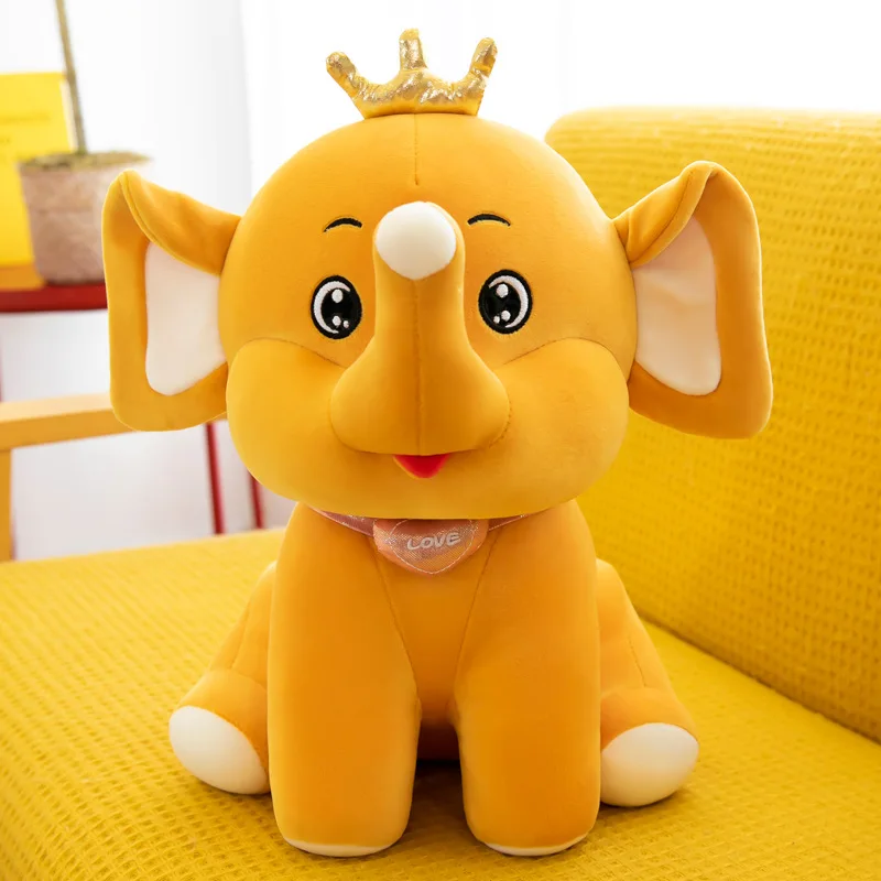 ELEPHANT TOY WITH FLAPPY EARS - SOFT STUFFED ANIMAL TOY FOR KIDS AND GIRLS