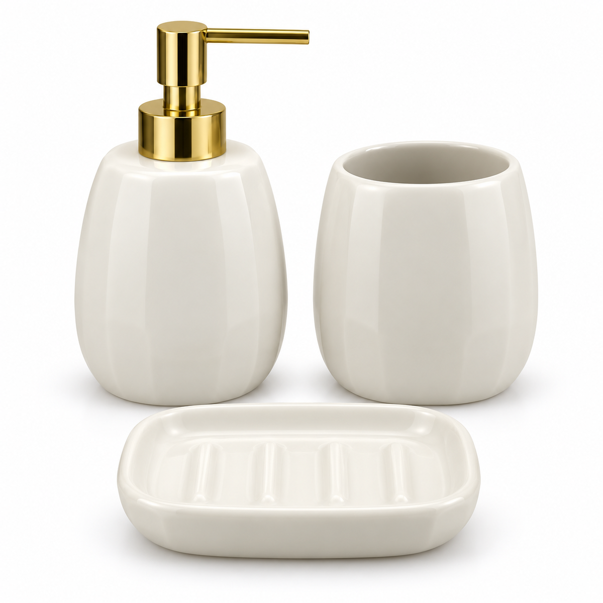 Danny Home 3 Piece Bathroom Accessory Set