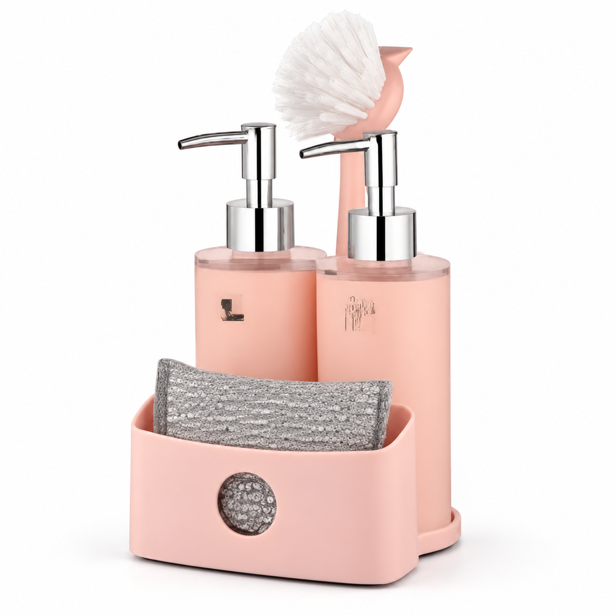 Limon Double Dispenser Sink Set