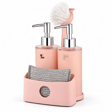 Limon Double Dispenser Sink Set