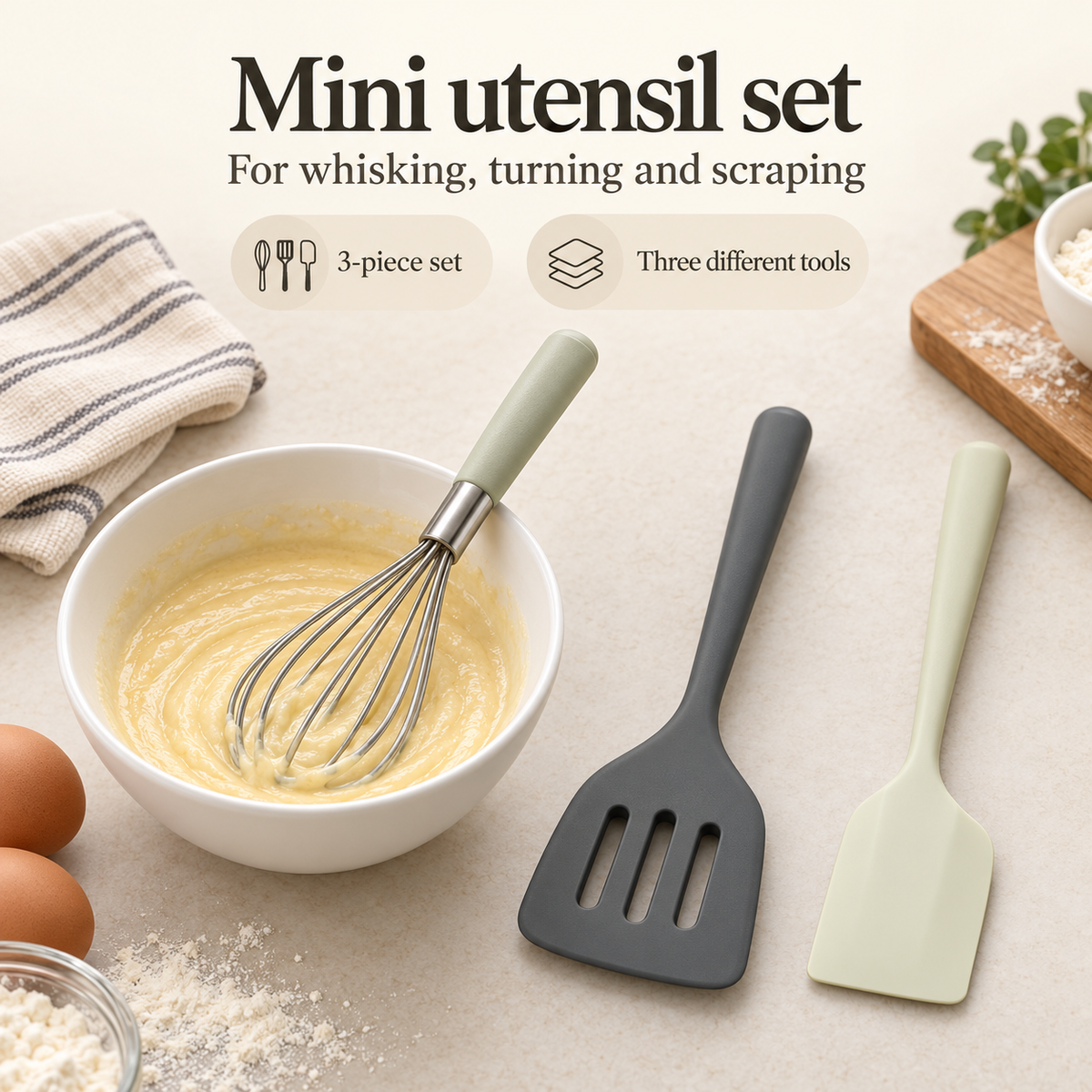 Danny Home Mini Utensil Set - 3 Pieces
