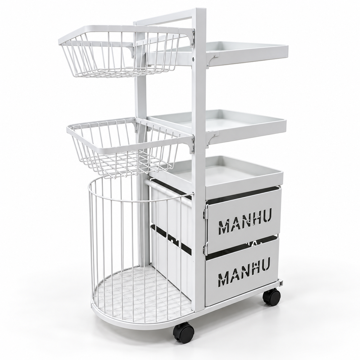 Rolling Kitchen Storage Rack