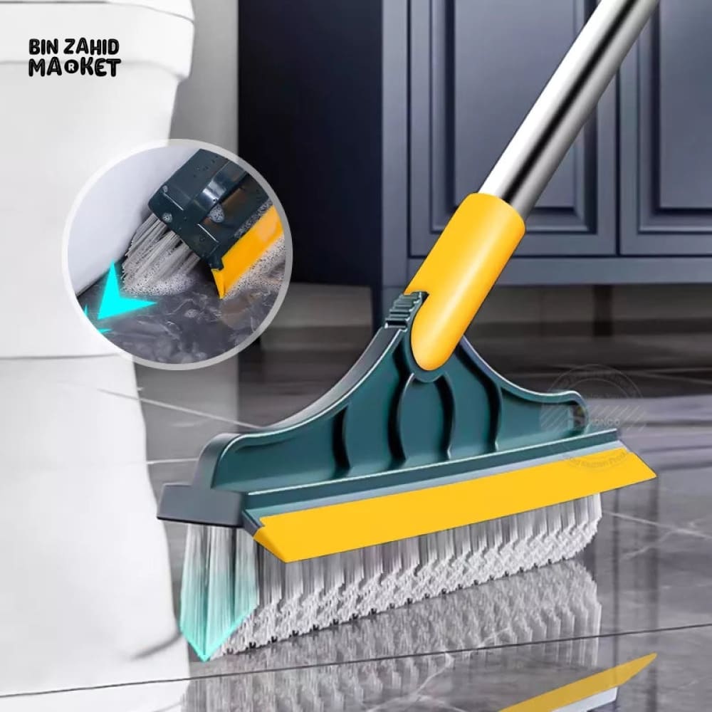 2IN1 FLOOR SCRUBBER CLEANING WIPER BRUSH