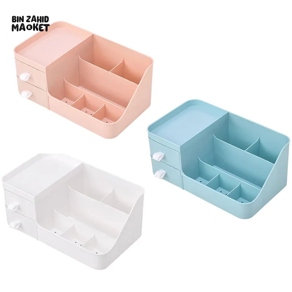 2X DRAWERS COSMETIC ORGANIZER