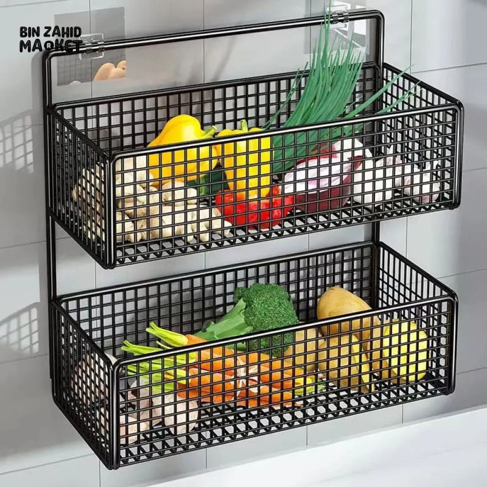 2X LAYERS METAL STORAGE RACK