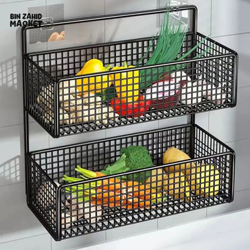 2X LAYERS METAL STORAGE RACK