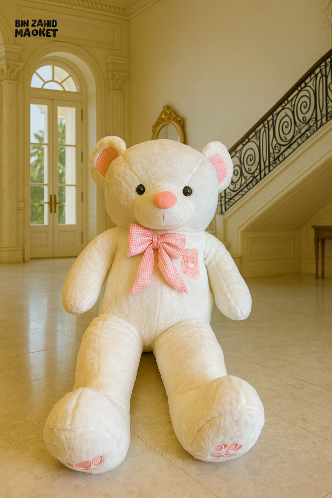 3.75 FEET TEDDY BEAR – ULTRA SOFT PLUSH TOY FOR KIDS & GIFTING