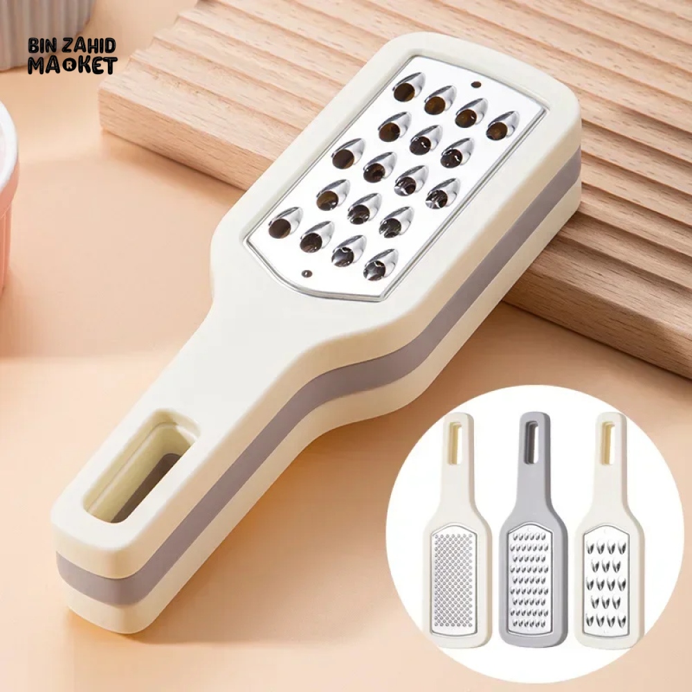 3 IN 1 VEGETABLE CUTTER MANDOLINE SLICER POTATO PEELER CARROT GRATER