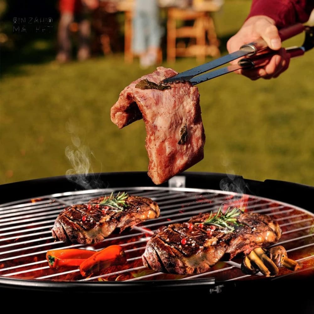 3-IN-1 VERTICAL CHARCOAL SMOKER BBQ GRILL 16 INCH SEPARABLE COMBO