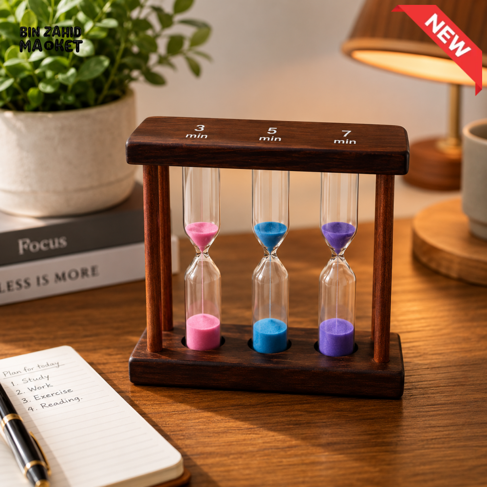 3-IN-1 WOODEN SAND TIMER
