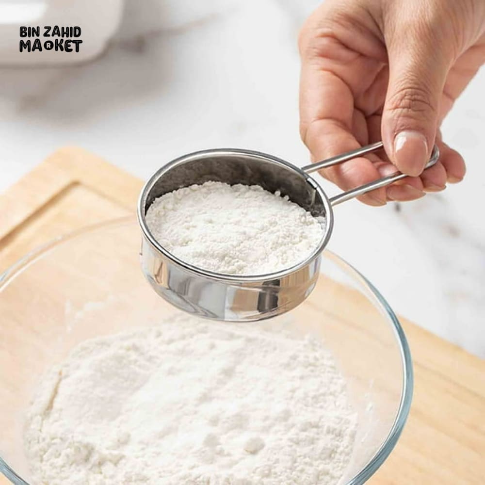 3-PIECE MULTI-SIZE STRAINER SET – DURABLE FLOUR & KITCHEN COLANDERS FOR SIFTING, DRAINING & RINSING