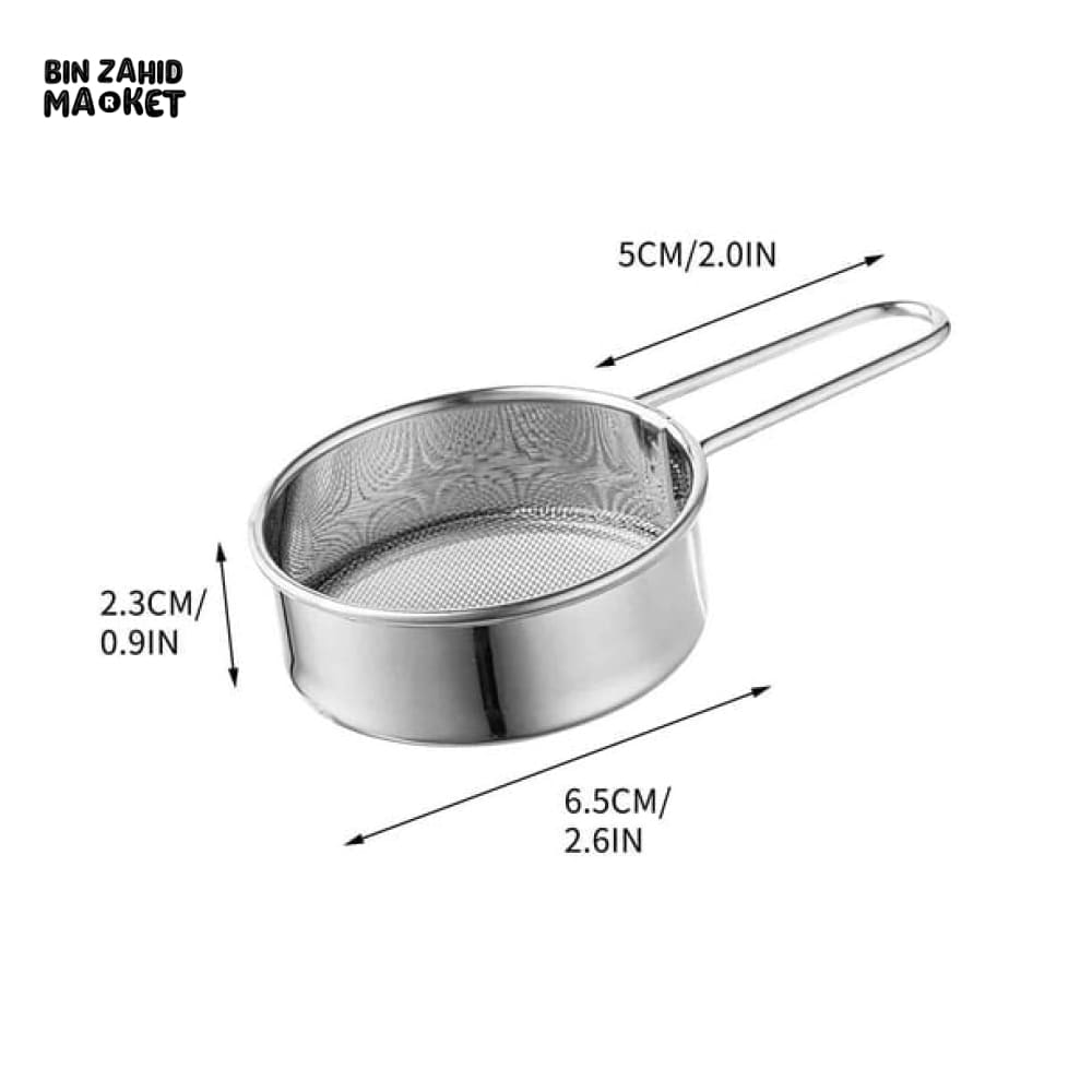 3-PIECE MULTI-SIZE STRAINER SET – DURABLE FLOUR & KITCHEN COLANDERS FOR SIFTING, DRAINING & RINSING