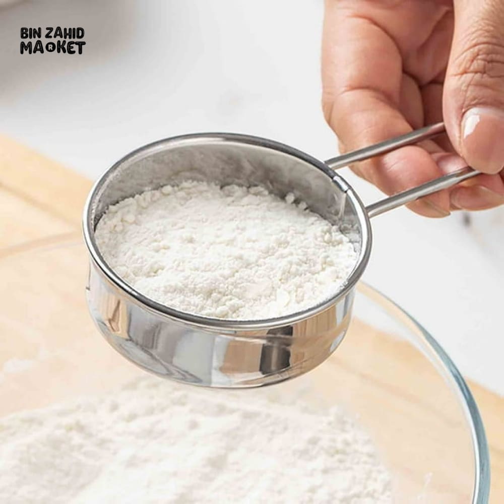 3-PIECE MULTI-SIZE STRAINER SET – DURABLE FLOUR & KITCHEN COLANDERS FOR SIFTING, DRAINING & RINSING