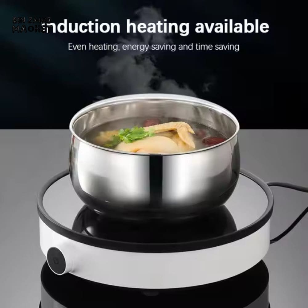 3-PIECE STAINLESS STEEL CONTAINER SET – AIRTIGHT FOOD STORAGE WITH PLASTIC LIDS