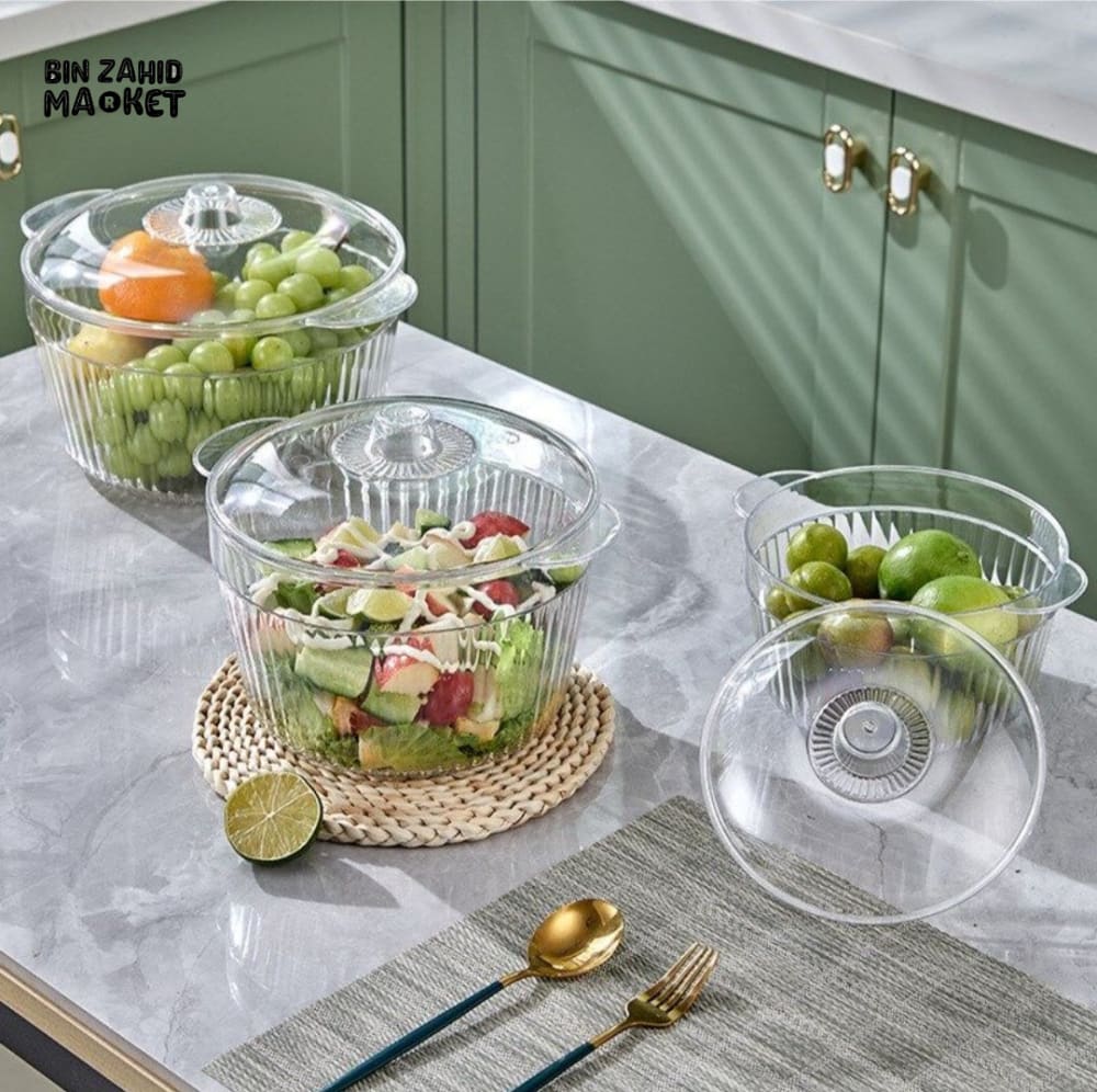 3 PIECES ELEGANT DESERT BOWL SET