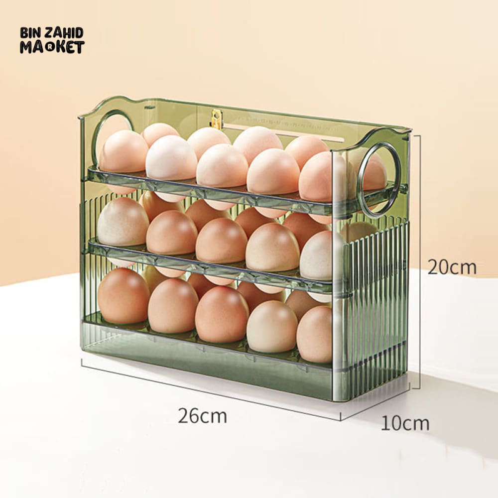 30X GRIDS 3 LAYERS EGGS ORGANIZER