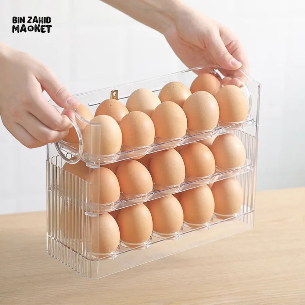 30X GRIDS 3 LAYERS EGGS ORGANIZER