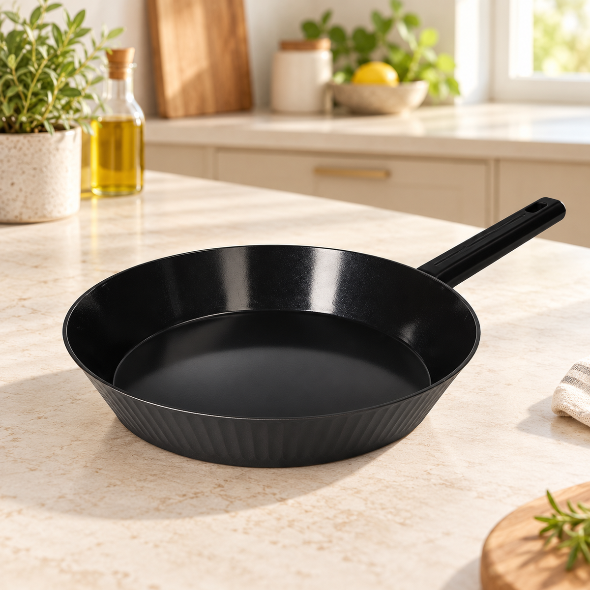 Danny Home Black Frying Pan