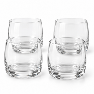 Danny Home 4 Piece Rounded Tumbler Glass Set
