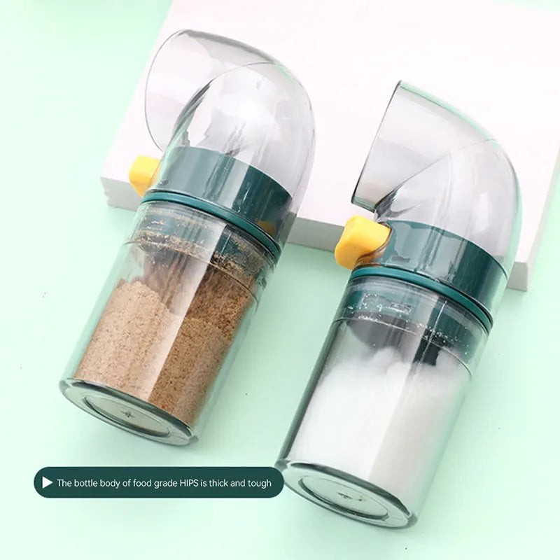 VOLUME CONTROLS PUSH POWDER DISPENSER