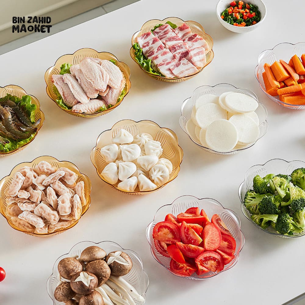 360° ROTATABLE LUXURY FRUIT PLATE – TEA TABLE SNACK & CANDY TRAY ELEGANT FRONT DESK DISPLAY