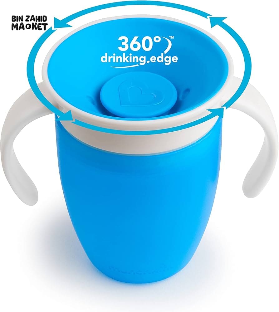 360° SPOUTLESS TRAINER CUP SET FOR TODDLERS