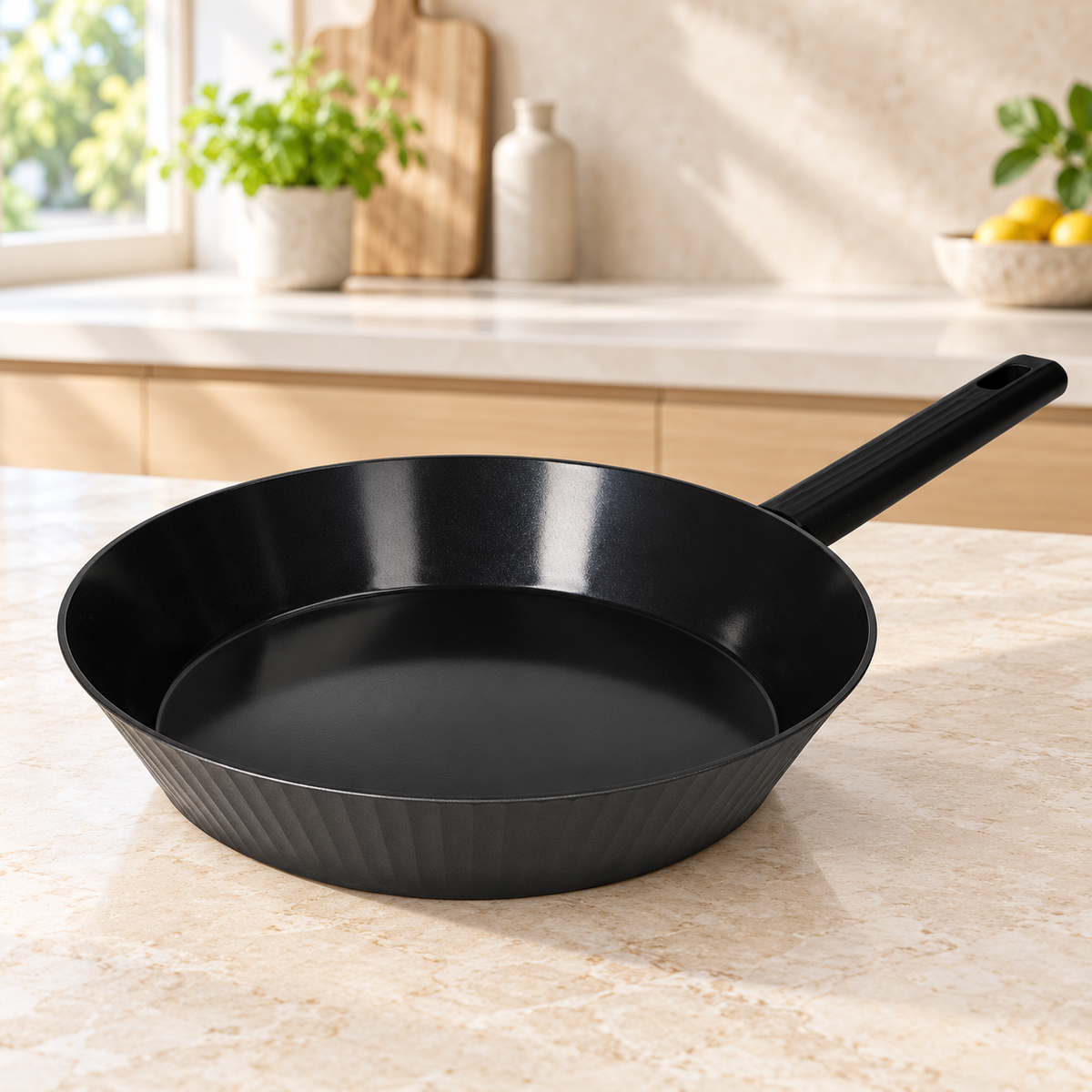 Danny Home Black Frying Pan - 24x5cm