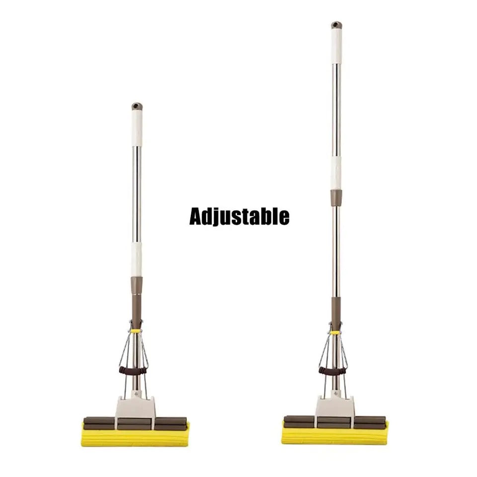 ADJUSTABLE SQUEEZING CLEANING MOP