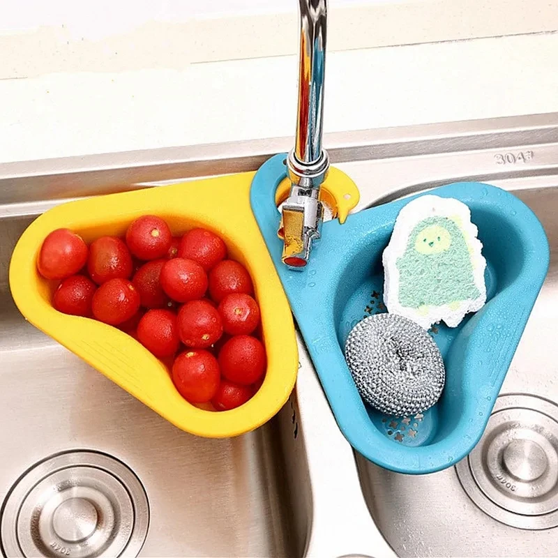 SINK SWAN DRAIN BASKET MULTI-FUNCTIONAL KITCHEN WATER FILTER RACK