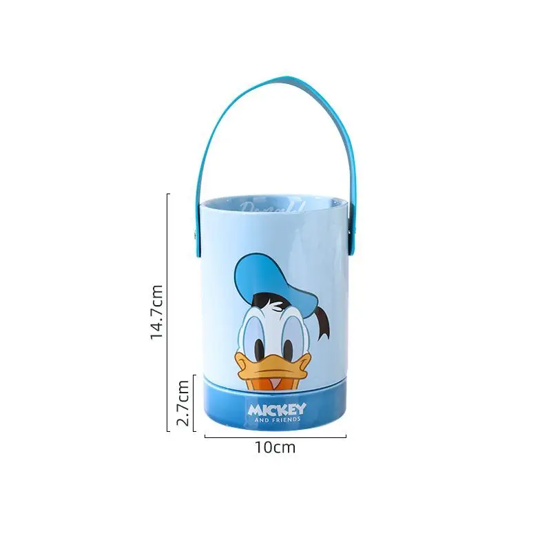 DISNEY MICKEY MINNIE DONALD DUCK DAISY CUTE CHOPSTICK BARREL CERAMIC DRAIN BUCKET DONALD DUCK