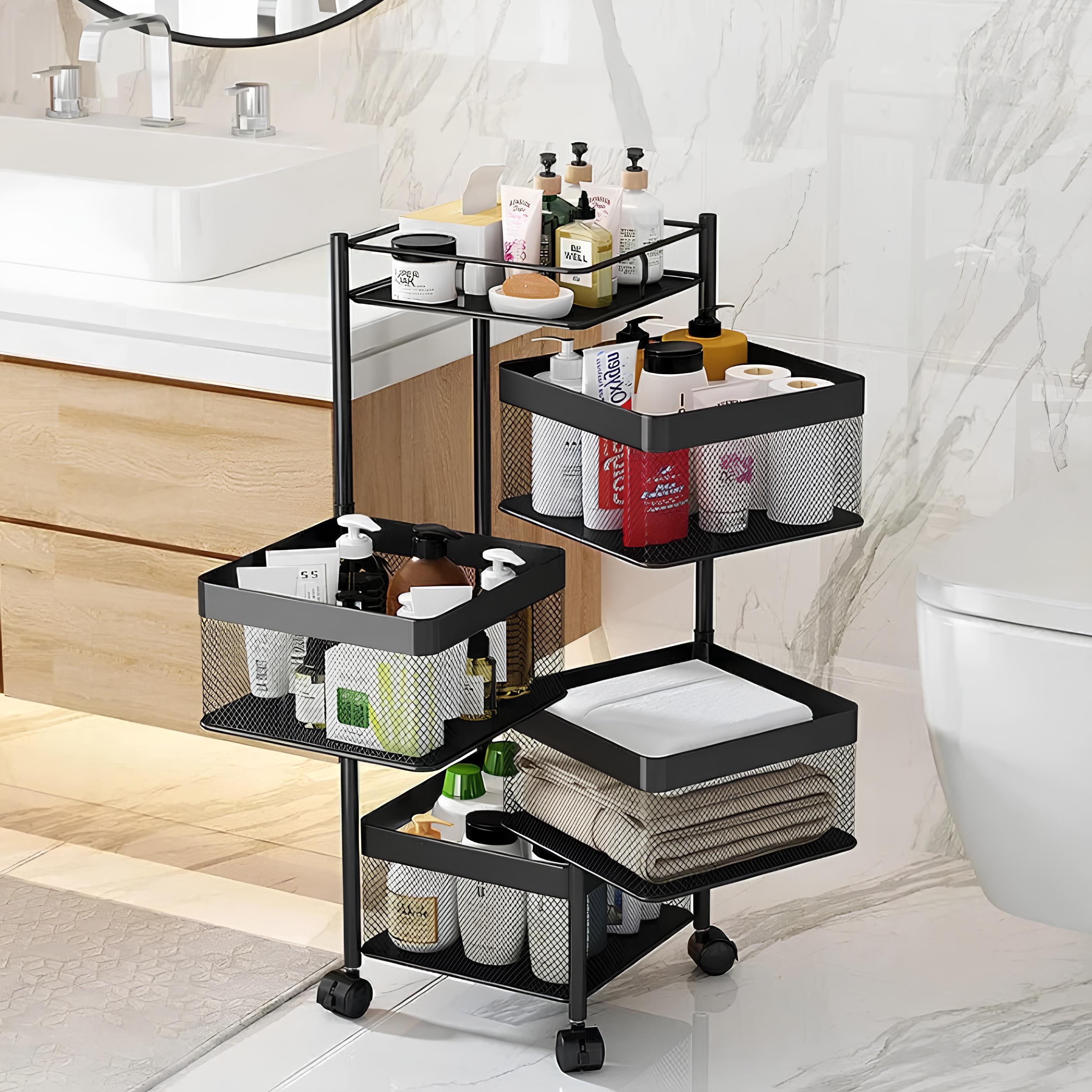 PREMIUM SQUARE METAL TROLLEY