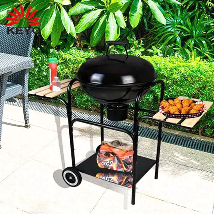 AMERICAN CHARCOAL ROUND BARBEQUE GRILL