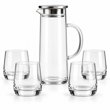 Danny Home 5-Piece Jug & Glass Set