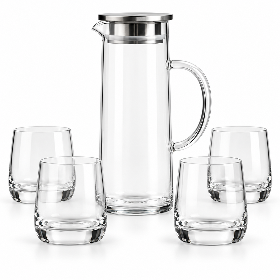 Danny Home 5-Piece Jug & Glass Set
