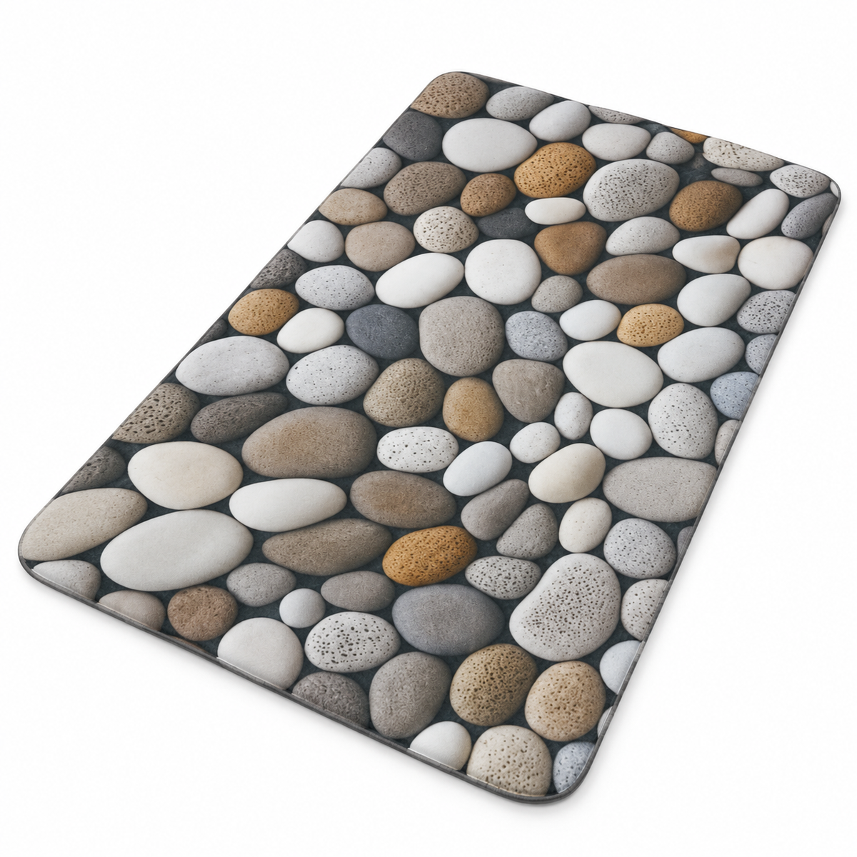 Pebble Print Floor Mat