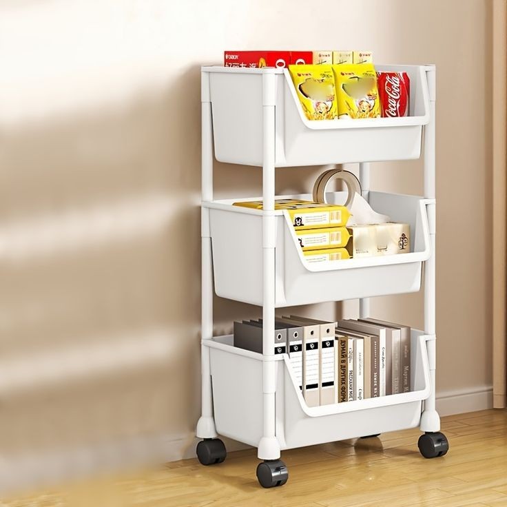 MODERN 3X LAYERS STORAGE CART