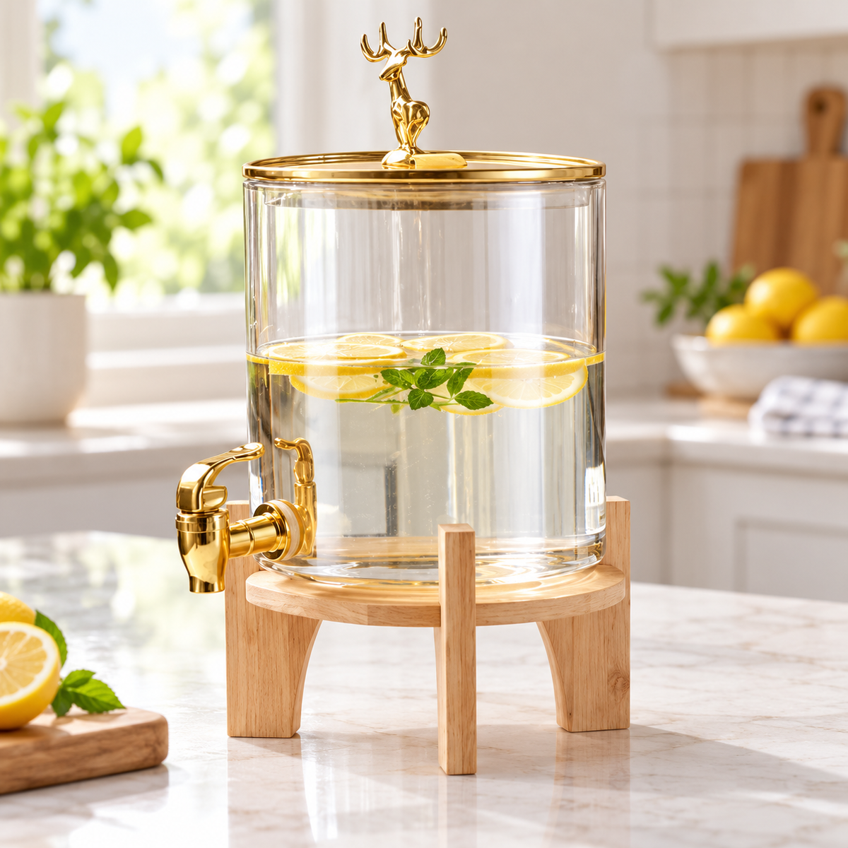 Beverage Dispenser with Stand