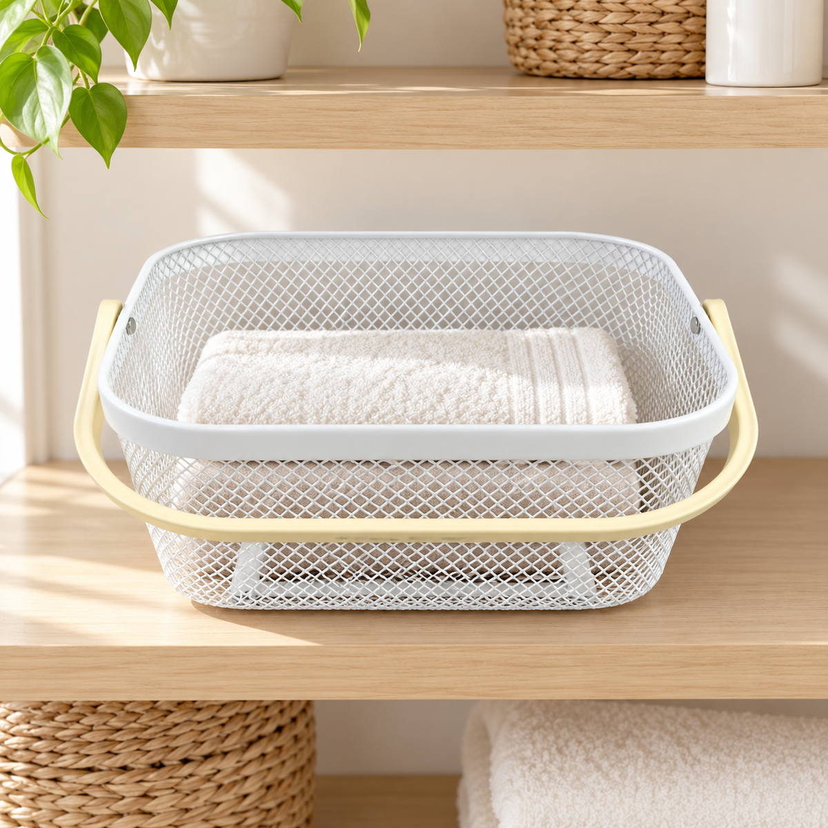 Danny Home Mesh Storage Basket - 24x24x17.5cm