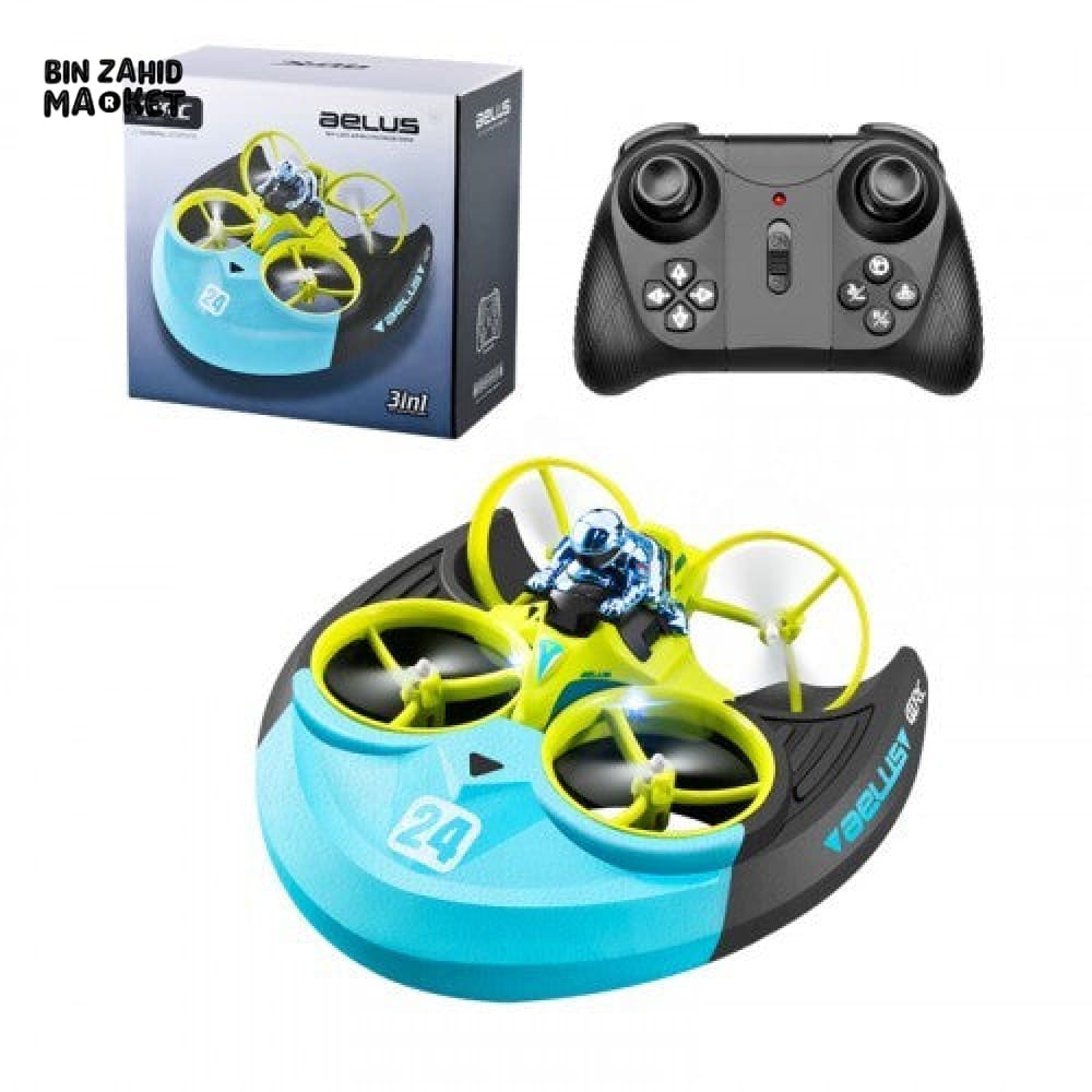 3IN1 4DRC REMOTE CONTROL CAR & BOAT V24 DRONE
